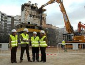 Desaparece la primera de las dos plantas hormigoneras de Manoteras