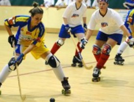 Victoria del Club Hockey patines femenino de Alcorcón a la selección de Estados Unidos