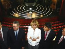 Aguirre y Gallardón alzan el telón de los Teatros del Canal