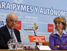 El BBVA lanza un 'flotador' a las pymes con mediación de la Comunidad, la Cámara y CEIM