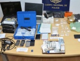 La Policía desmantela un 'chiringuito' de droga en el centro de Madrid