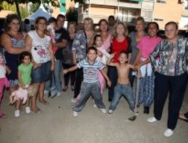 Los vecinos de Leganés, unidos por un jardín