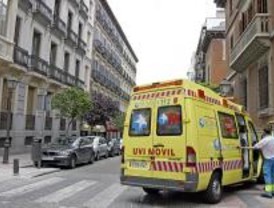 Un repartidor herido leve horas antes de una visita de Aguirre