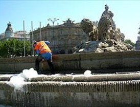 La Cibeles se prepara por si el Madrid gana la Liga
