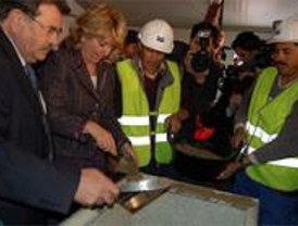 Aguirre pone la primera piedra del Metro a La Fortuna