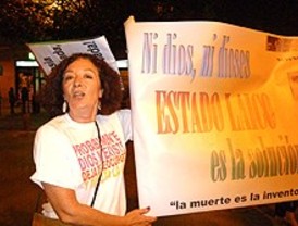 La marcha 'antipapa', autorizada solo en Lavapiés