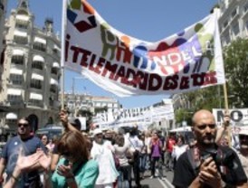 La plantilla de RTVM se manifiesta este martes para defender 'los medios públicos'