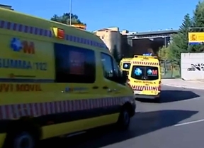 Los servicios de emergencias llegan al hospital Carlos III