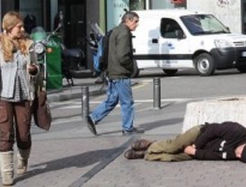 El número de 'sin techo' se estanca en el último año