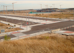 Las primeras viviendas de El Cañaveral, en marzo de 2015