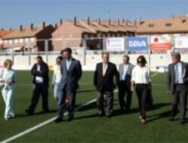 Inaugurado un campo de fútbol en Colmenar Viejo