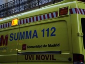 Dos motoristas, heridos graves al chocar con un turismo en la M-305 a la altura de Chinchón