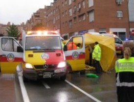 Fallece un hombre atropellado en Usera