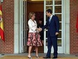 Zapatero recibirá a Aguirre este lunes