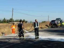 Un muerto y tres heridos graves en un accidente múltiple