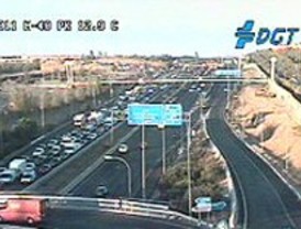 La M-40 y la A-5, las vías con más tráfico