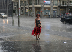 Aviso amarillo por lluvias y tormentas este viernes