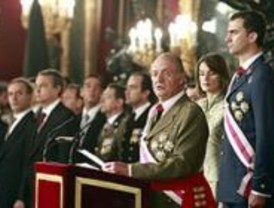 El Rey recuerda a las víctimas del terrorismo en la celebración de la Pascua Militar