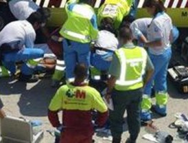 Un herido grave y tres leves en un accidente de tráfico en la M-501