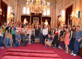 Erasmus y embajadores de Alcalá