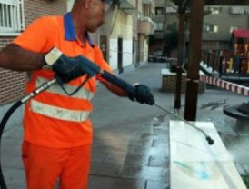 El distrito Centro de Alcobendas, más limpio