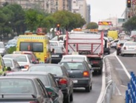 Vuelven los atascos a la hora punta