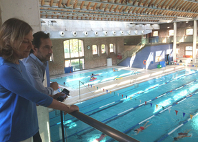 Campamento municipal en el polideportivo Daoiz y Velarde