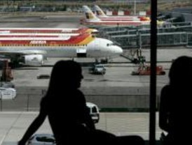 Un avión regresa a Barajas tras colarse un ave en su motor