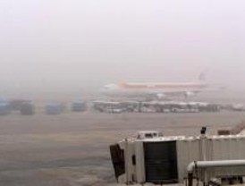 Retrasos en Barajas por la niebla