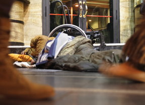 Este lunes por la noche comienza la Campaña del Frío para 'sin techo'