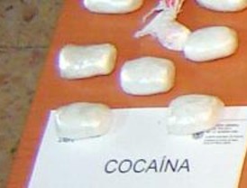 Dos detenidos y once kilos de cocaína intervenidos en el barrio de San Blas