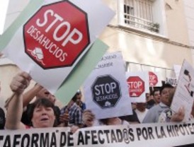 La Plataforma de Afectados por la Hipoteca pide a la Justicia el fin de los desahucios