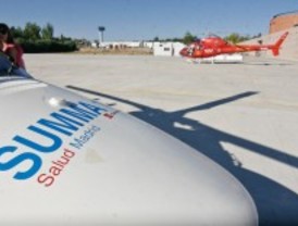 Un helicóptero equipado con tres cámaras detecta un incendio a 40 kilómetros de distancia