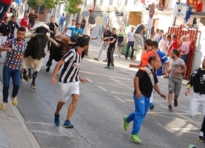 El cuarto encierro de Arganda, mucha participación y ningún herido