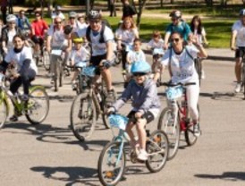 4.000 personas participan en la fiesta de la bicicleta de Getafe