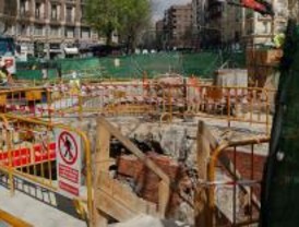 Un carril de la calle de Jorge Juan estará cortado durante el próximo mes