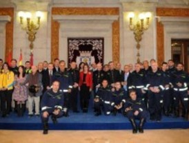 Los bomberos madrileños, mejor equipados