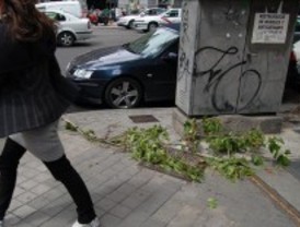 Madrid mantiene la alerta por vientos de 80km/h en la sierra y 75 en el resto