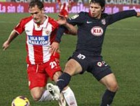 El Atlético, a un empate de la 'Champions'