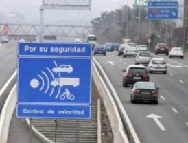 Madrid es la tercera región con más radares por kilómetro de carretera
