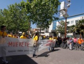 'Mani-bici' en Getafe por una movilidad sostenible