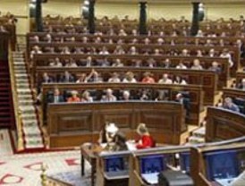 Rodaje de '23F' en el hemiciclo del Congreso