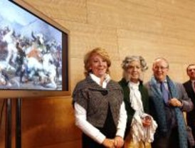 Sol lucirá dos murales con cuadros de Goya hechos con fotos de los madrileños