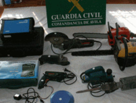 Detenidos por robar maquinaria industrial