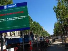 El Ayuntamiento paraliza voluntariamente parte de las obras de Serrano