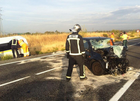 Fallecen dos personas al ser arrolladas cuando cruzaban la A-3 en Fuentidueña de Tajo