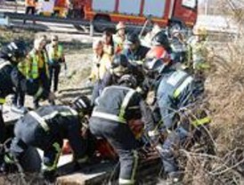 Herida una mujer de 61 años al caer a un foso de cuatro metros de profundidad