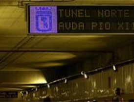 Cortado al tráfico el túnel de Pío XII