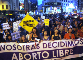 Los abortos en Madrid bajaron un 2,7% en 2012