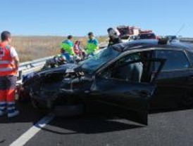 Una herida grave y otro leve en un accidente en la M-503